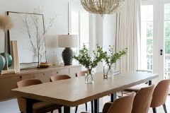 mesa de jantar e decoração - 1
